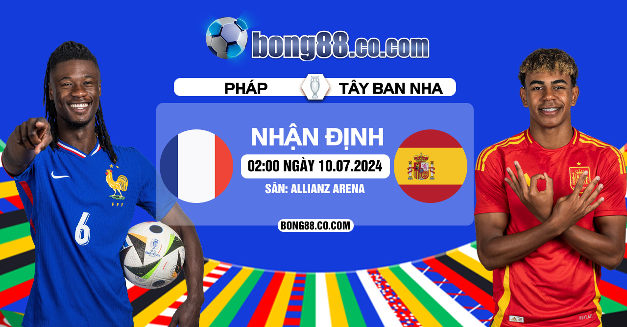 Soi kèo Tây Ban Nha vs Pháp