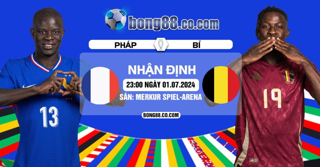 Nhận định, soi kèo Pháp vs Bỉ